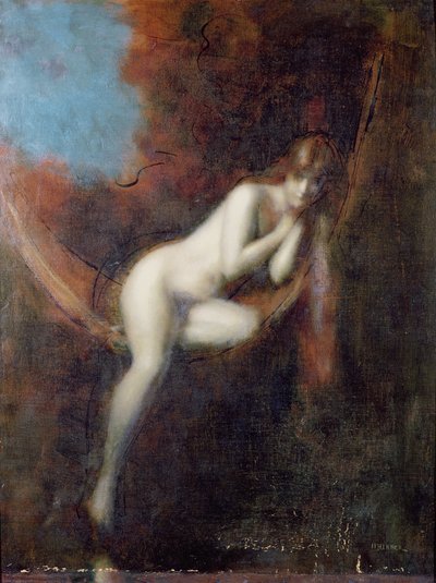 サラバスティング、1902年 作： Jean Jacques Henner