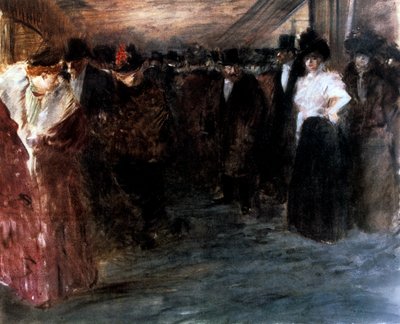 ミュージックホール、1895-1896 作： Jean Louis Forain