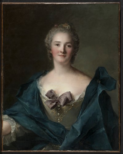 女性の肖像 作： Jean Marc Nattier