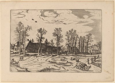 農場 作： Johannes and Lucas van Doetechum after Master of the Small Landscapes