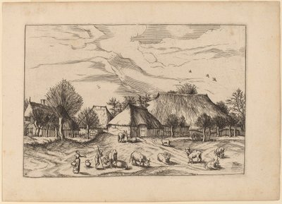 農場 作： Johannes and Lucas van Doetechum after Master of the Small Landscapes