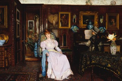 甘い家 作： John Atkinson Grimshaw