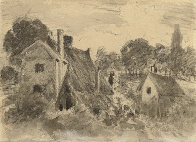 コテージ 作： John Constable