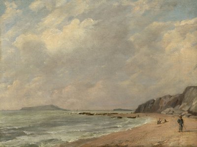 オズミントン湾、1816 作： John Constable