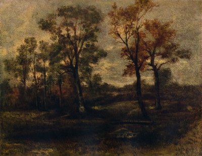 ウェストエンドフィールズ、ハムステッド、c1833 作： John Constable