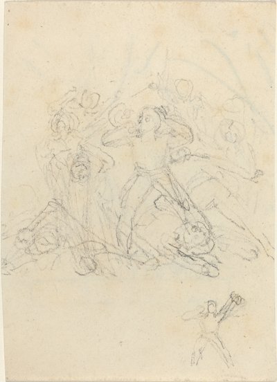 戦闘シーン 作： John Flaxman