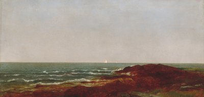 1872年の海。 作： John Frederick Kensett