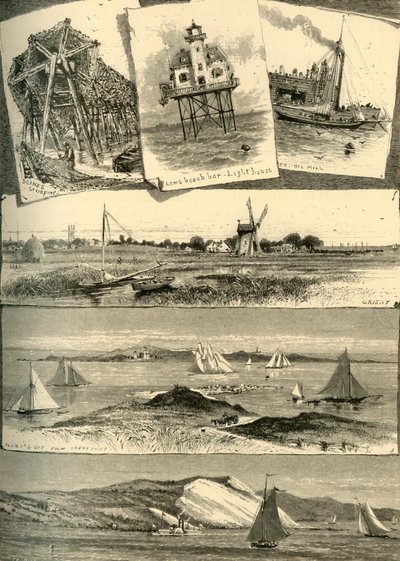 Eastern Long Island Scenes」、1872年。   作： John J. Harley