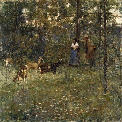 見知らぬ人 作： John Lavery