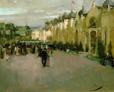 グラスゴー国際展示会、1888 作： John Lavery