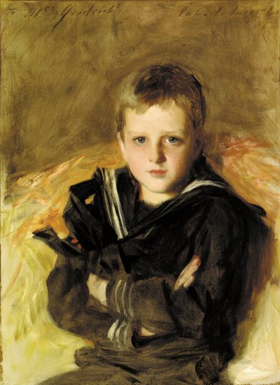 キャスパーグッドリッチの肖像 作： John Singer Sargent