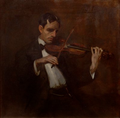 Violinista - Will Bradner (óleo sobre tela) 作： John French Sloan