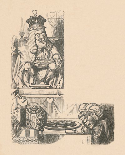 タルトの事件、1889 作： John Tenniel