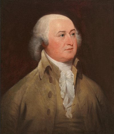 ジョン・アダムス、1793年 作： John Trumbull