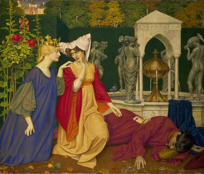 手紙の変更、1908-9 作： Joseph Edward Southall