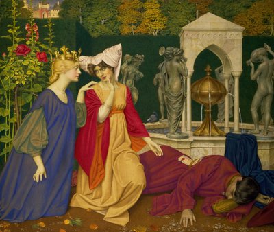 Changing the Letter, 1908. 作： Joseph Edward Southall