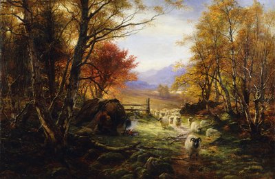 牧草地を変える、 作： Joseph Farquharson