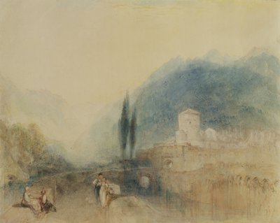 ベリンツォーナ 作： Joseph Mallord William Turner