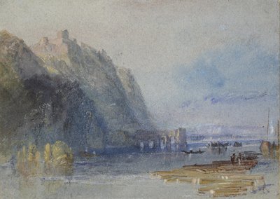 シャトーハーメルン、1830年頃 作： Joseph Mallord William Turner