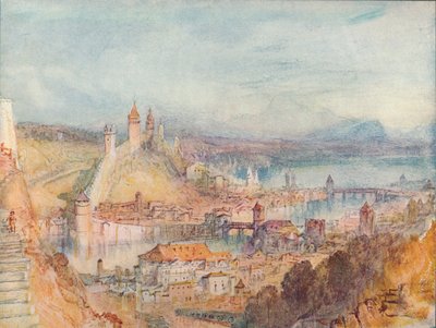 ルツェルン、1909 作： Joseph Mallord William Turner