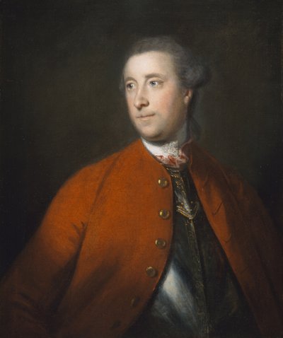 大佐ジョン・バリントン（d.1764）c.1758 作： Joshua Reynolds