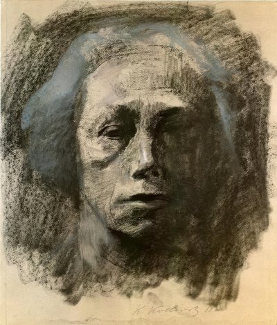 自己イメージと顔 作： Käthe Kollwitz