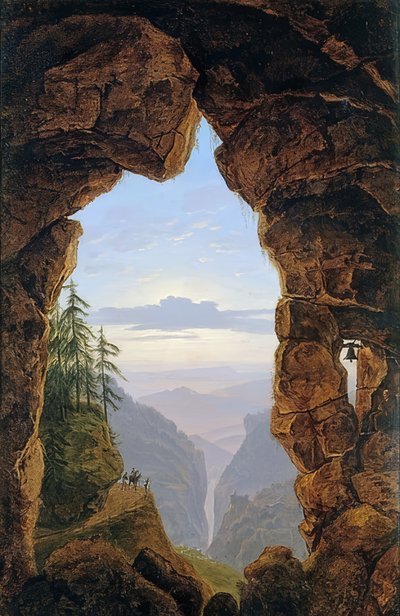 フェルゼントール。 1818 作： Karl Friedrich Schinkel