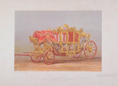 市長の馬車、1872 年 作： Kell Brothers