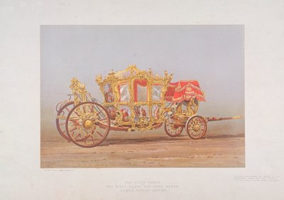 市長の馬車、1872年 作： Kell Brothers