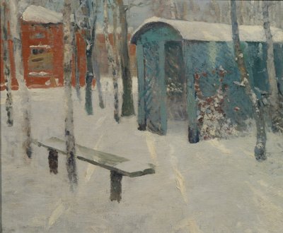 初雪 作： Konstantin Konstantinovich Pervukhin