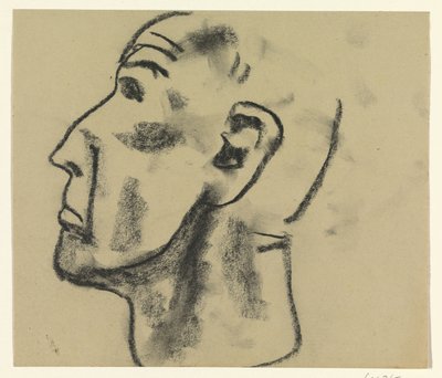 男性の頭 作： Leo Gestel