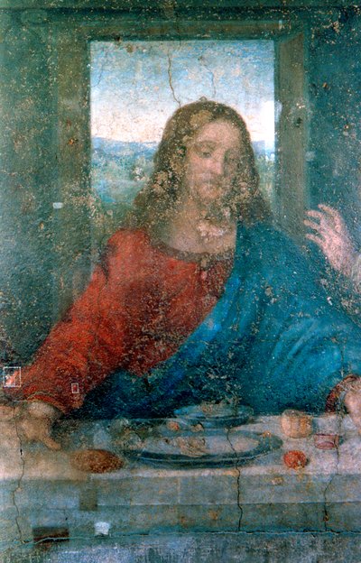 最後の晩餐、詳細、1495-1498 作： Leonardo da Vinci