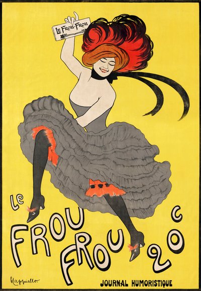 Le Frou Frou」ポスター by Leonetto Cappiello 作： Leonetto Cappiello