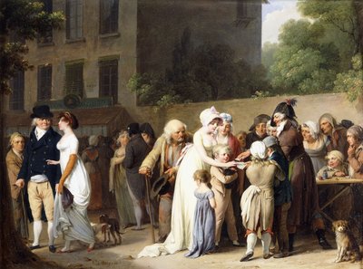 L "Escamoteur sur le Boulevards、1806 作： Louis Leopold Boilly