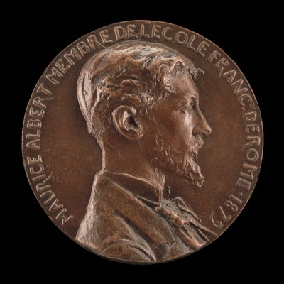 モーリス・アルベール、1854年～1907年、1879年 作： Louis Oscar Roty