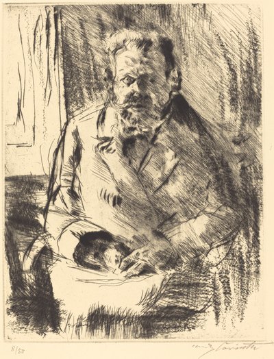 詩人 作： Lovis Corinth