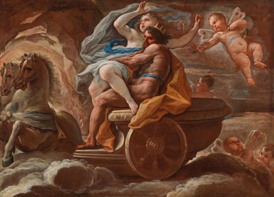 プロセルピナの誘拐、1689年頃。 作： Luca Giordano