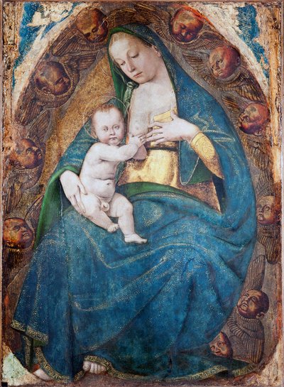 看護マドンナ、1482-c.1485 作： Luca Signorelli