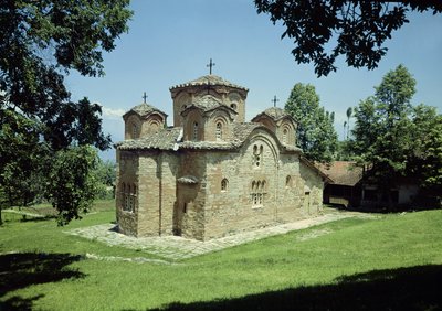 聖パンタレイモン修道院教会、1164年築 作： Macedonian School