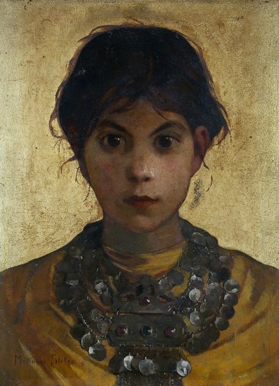 カプリ魔女、1884-85 作： Marianne Stokes