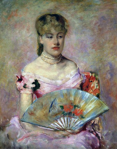 アンシャーロットガイヤールの肖像、1880年頃 作： Mary Cassatt