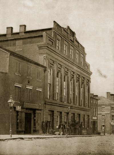 フォレストホール刑務所、ワシントンDC、1861-65 作： Mathew B. Brady