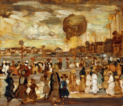 バルーン、 作： Maurice Brazil Prendergast