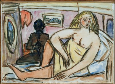 嘘つき女 作： Max Beckmann