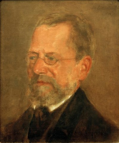 語学教師ヘンリーの肖像 作： Max Liebermann