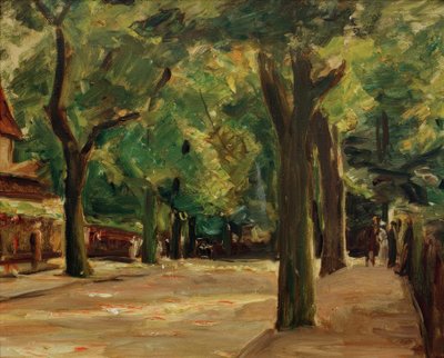 ヴァンゼーの大きなSeestrasse 作： Max Liebermann