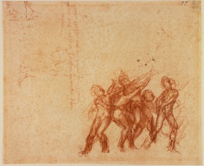 ヌード人物研究 作： Michelangelo (after) Buonarroti