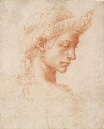 イデアル・ヘッド 15世紀後半～16世紀前半 作： Michelangelo Buonarroti