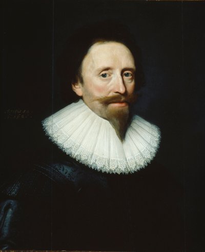 ダドリー・カールトン卿、1628年 作： Michiel Jansz van Mierevelt