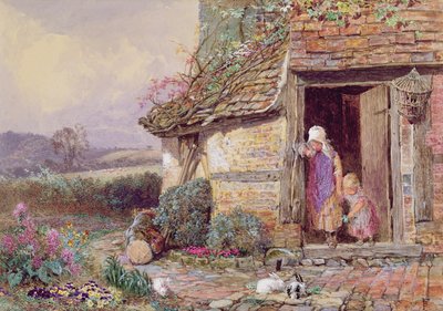 不明な画像 作： Myles Birket Foster